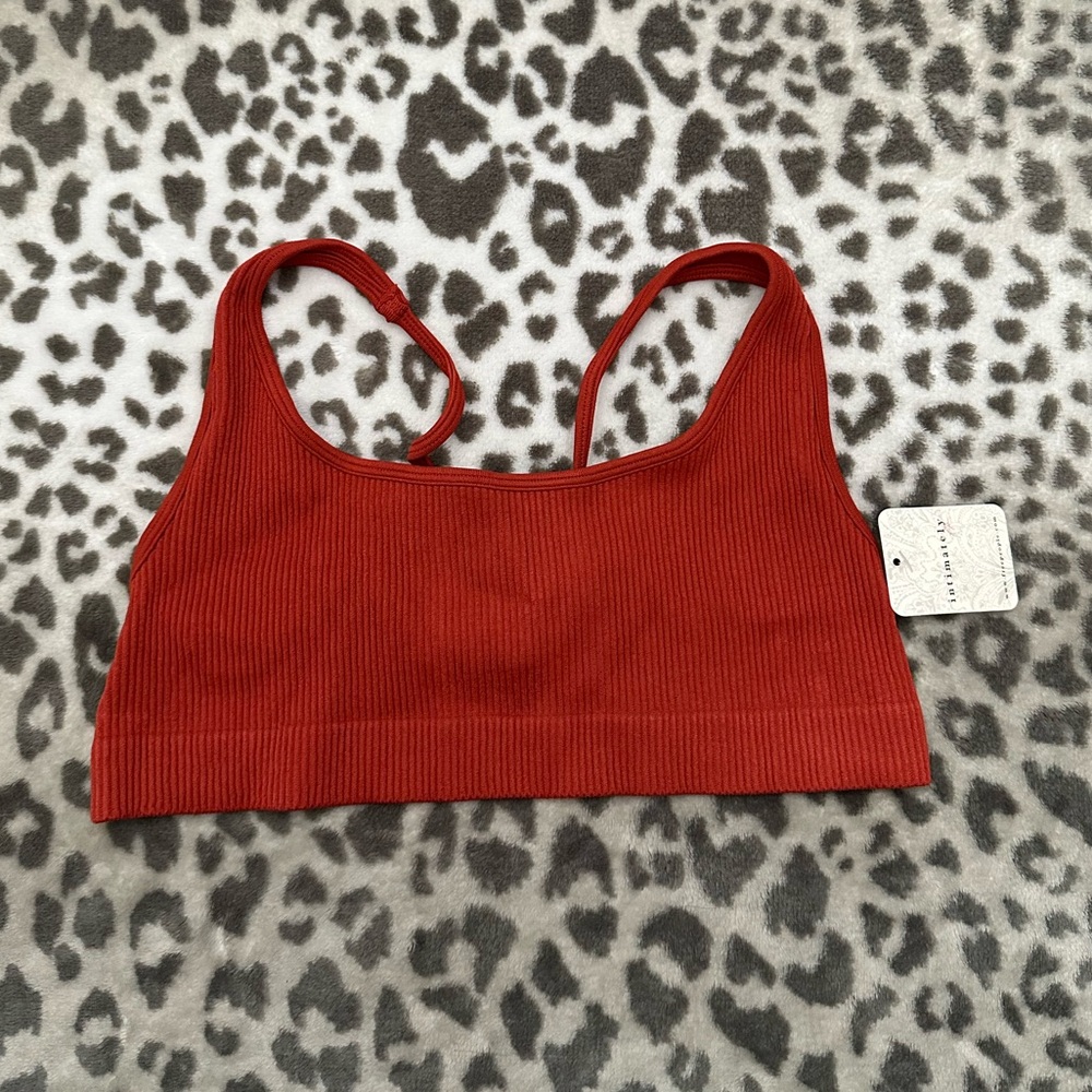 Free People Intimately FP NWT Sienna Strappy Bralette Size M/L in Rare Sienna